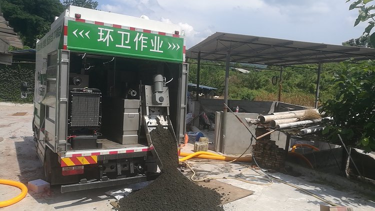 佛子山镇污泥干湿分离技术