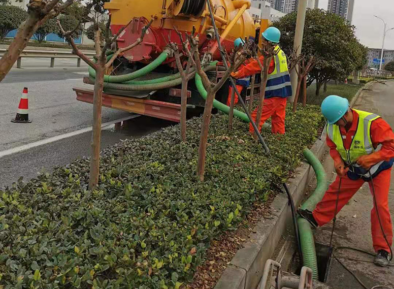 佛子山镇市政管道清淤